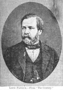 Louis Pasteur Portrait - published in The Druggist in 1884