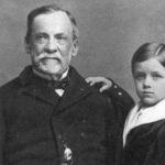 Louis Pasteur with son Jean Baptiste