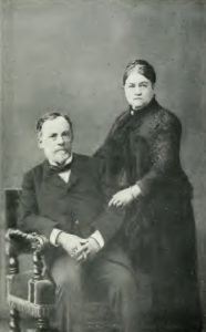 Louis Pasteur and his wife Marie Pasteur