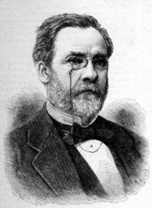 Fig. 1. Portrait of Louis Pasteur (1822-1895). He is considered by many to be the Father of Microbiology and the one who developed the germ theory of disease.