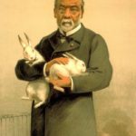 Louis Pasteur with Rabbits