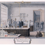 Louis Pasteur working in the laboratories of Whitebread's Brewery