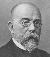 Dr. Robert Koch - Discoverer of the Comma Bacillus